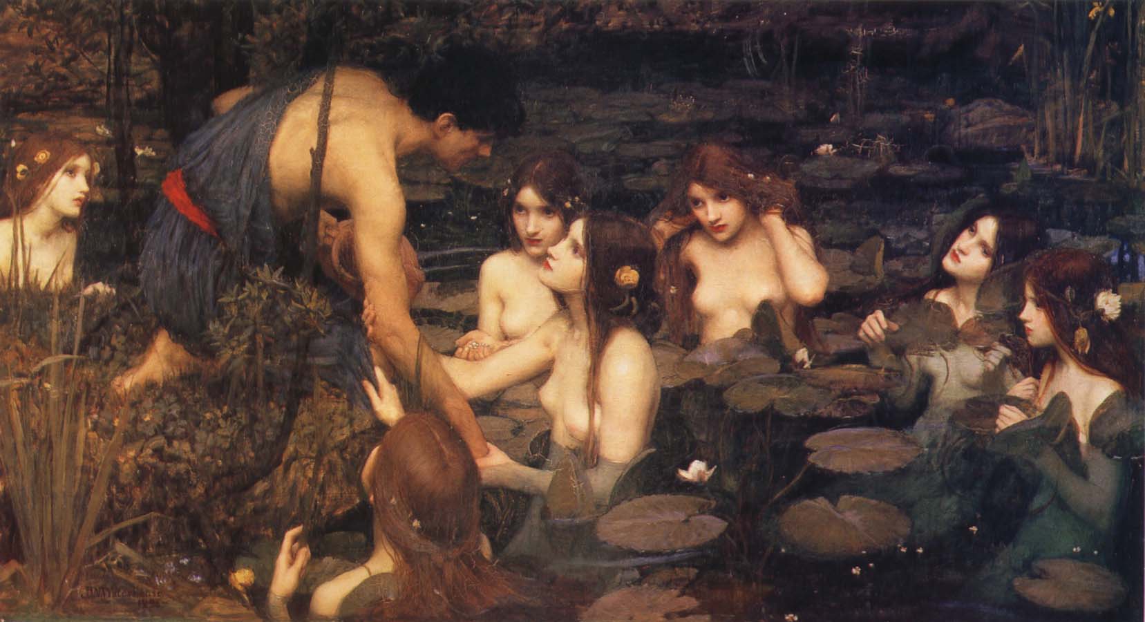 Hylas and the Water Nymphs